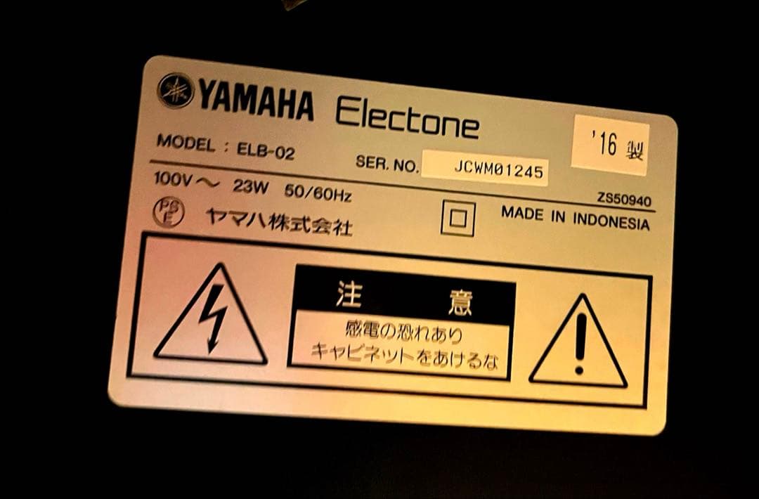 YAMAHAエレクトーンSTAGEA ELB-02 2016年製 &楽譜2冊付き