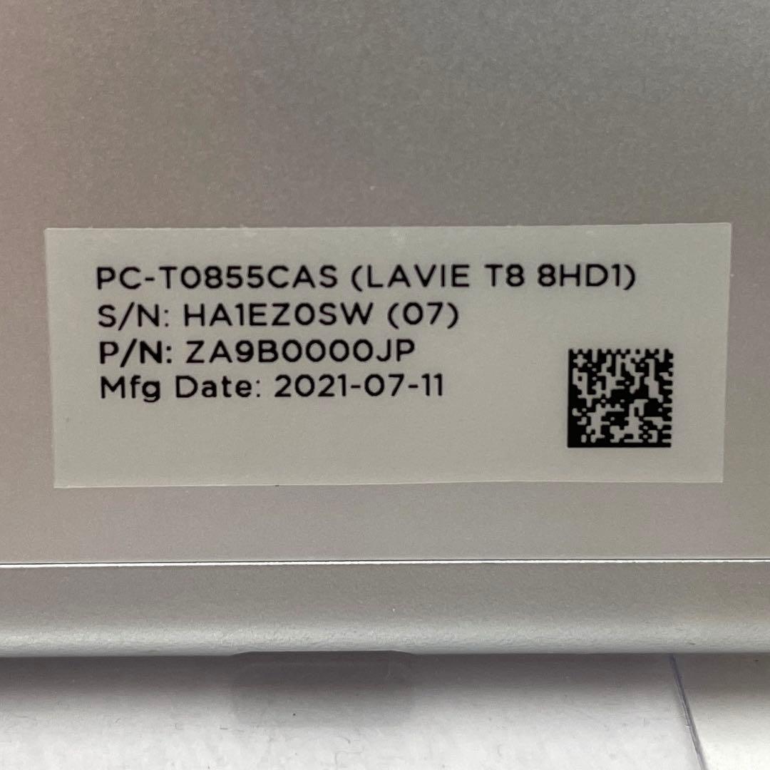 NEC LAVIE T8 8HD1 タブレット PC-T0855CAS