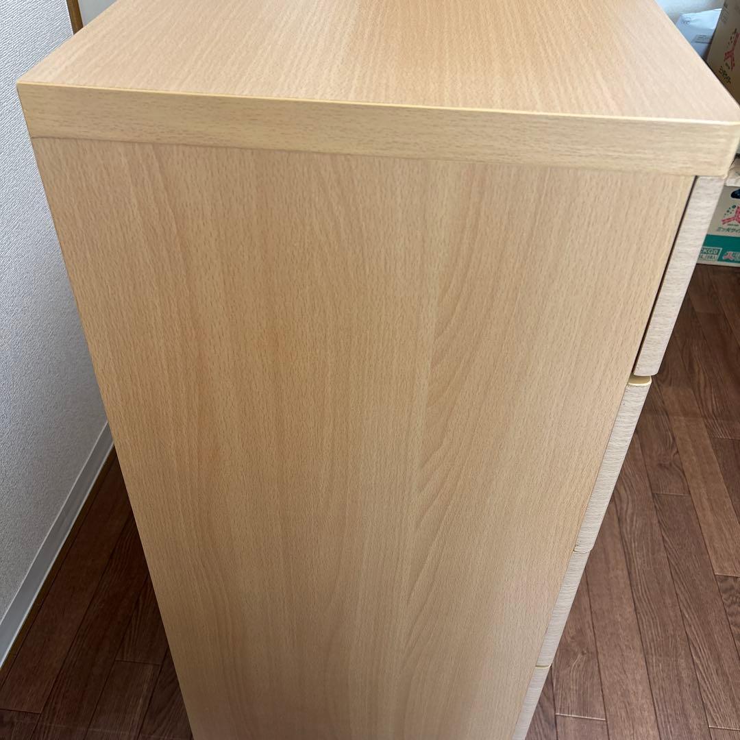 【廃盤品】　KATOJI プーさんチェストベビータンスキャスター付 3/15迄