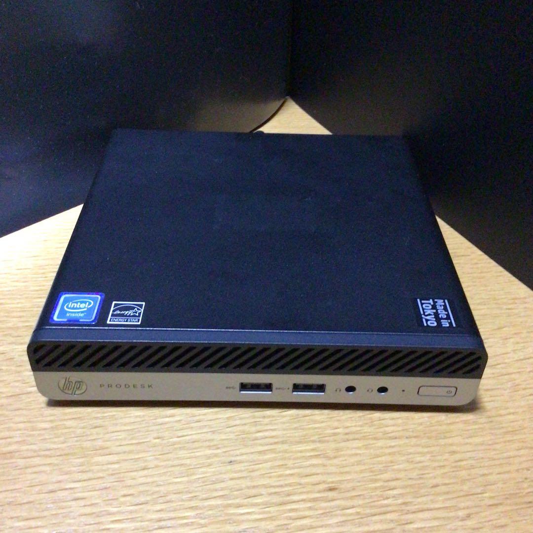 HP ProDesk 400 G4 DM ミニPCパソコン