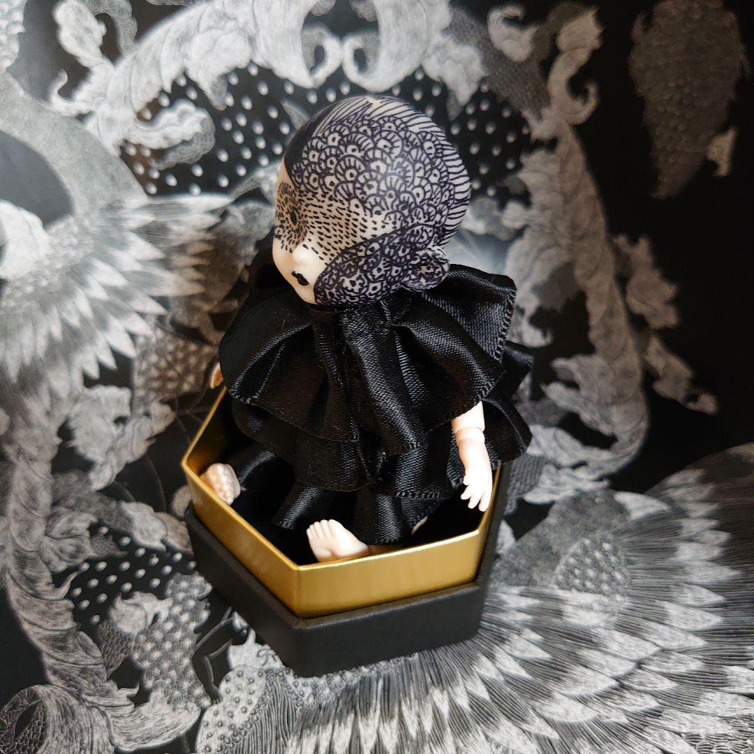 ドールミニヘッド　鳥【ヘッド+六角形の箱】※ボディ・背景は付属しません