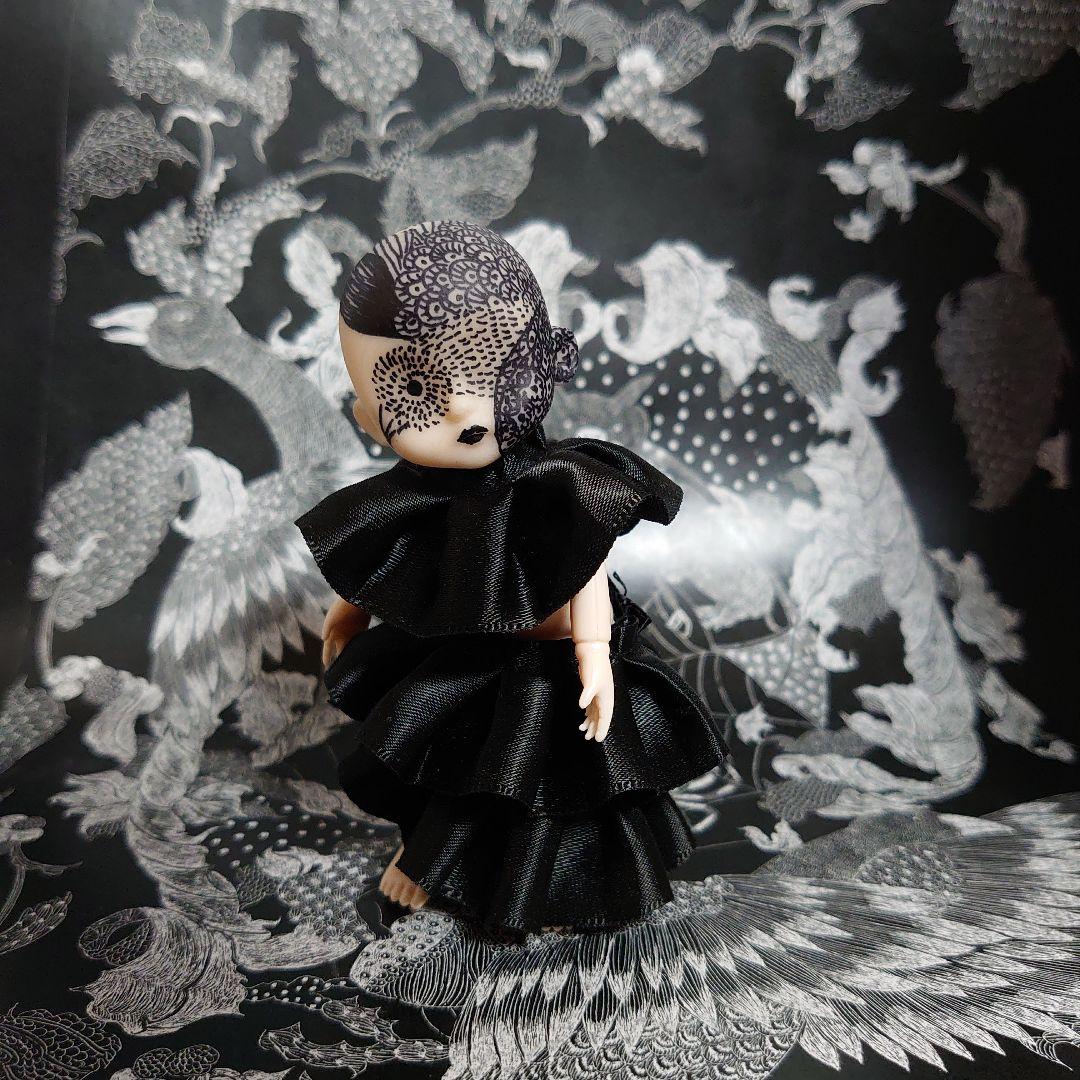 ドールミニヘッド　鳥【ヘッド+六角形の箱】※ボディ・背景は付属しません