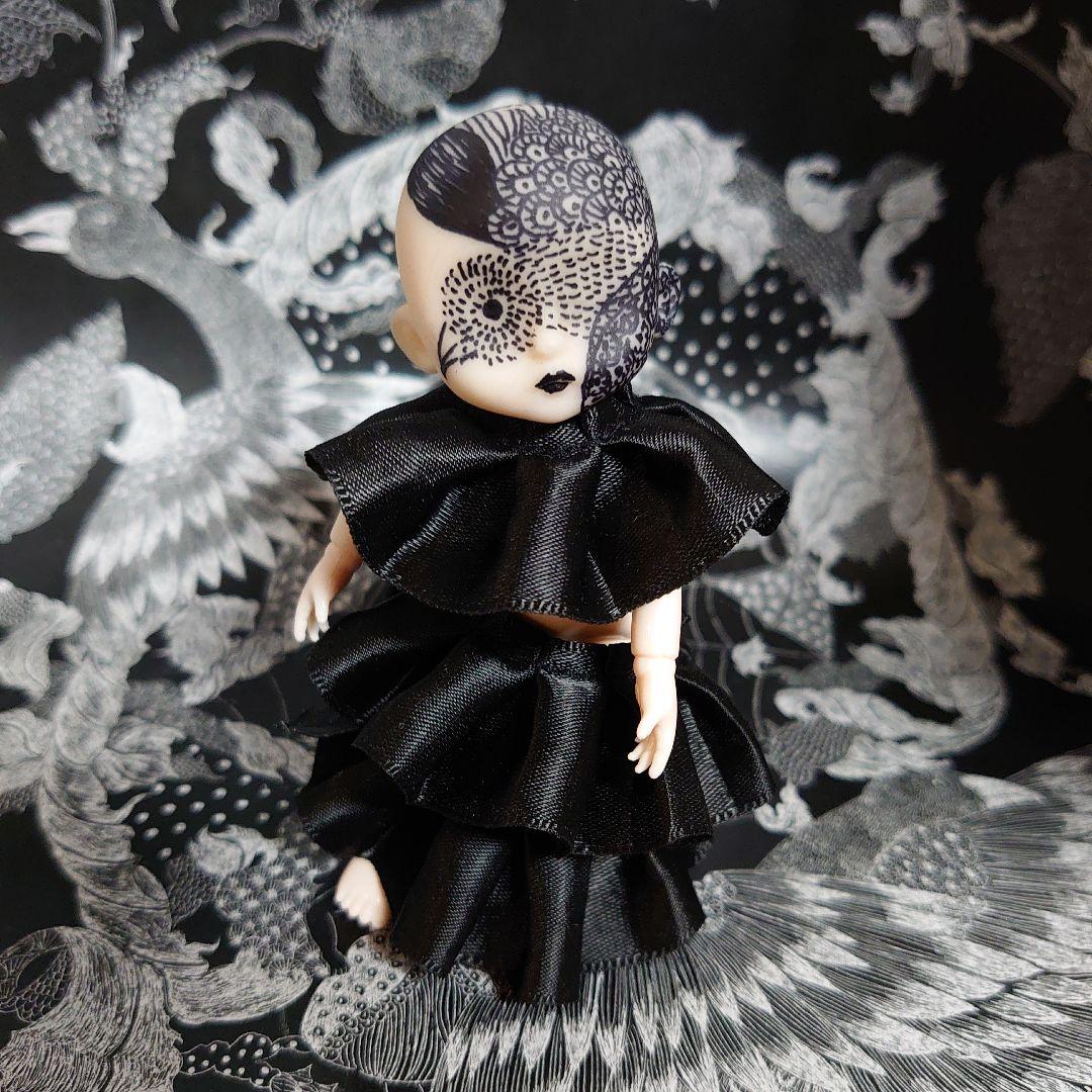 ドールミニヘッド　鳥【ヘッド+六角形の箱】※ボディ・背景は付属しません