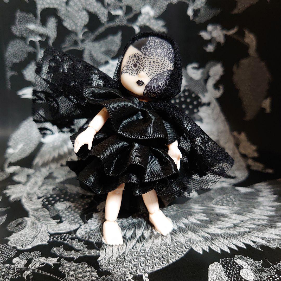 ドールミニヘッド　鳥【ヘッド+六角形の箱】※ボディ・背景は付属しません