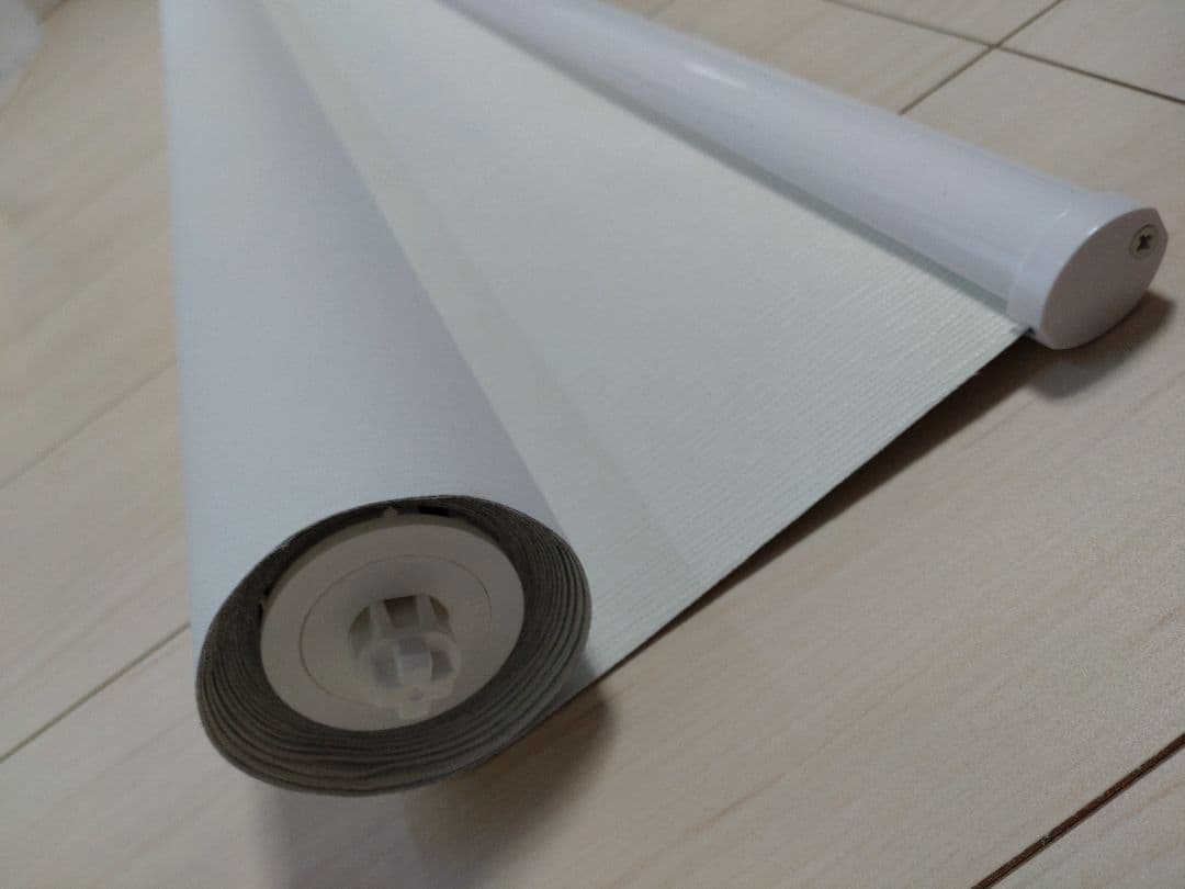 ロールスクリーン 1級遮光 アイボリー