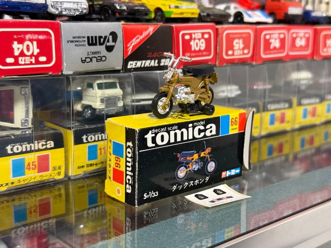 トミカ ダックス ホンダ 日本製 黒箱 色指定箱 シール未使用