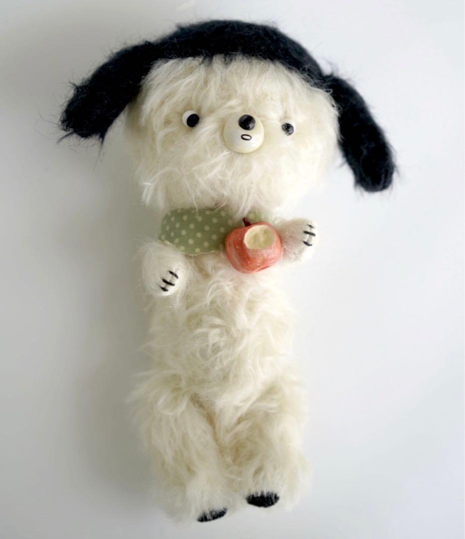 黒いタレミミちゃん いぬ ワンワン 海外作家様 ハンドメイド ぬいぐるみ
