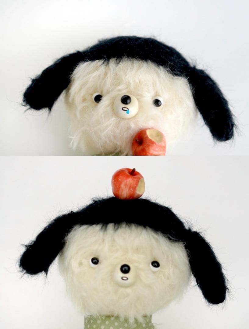 黒いタレミミちゃん いぬ ワンワン 海外作家様 ハンドメイド ぬいぐるみ