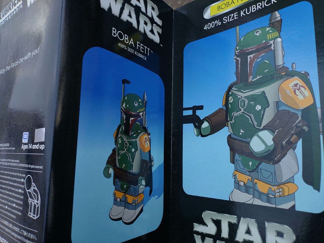 未開封　ボバフェット・キューブリック400％スターウォーズ・メディコムトイ
