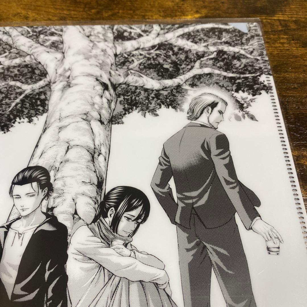 進撃の巨人・進撃の日田・書き下ろし限定クリアファイル・ポストカード