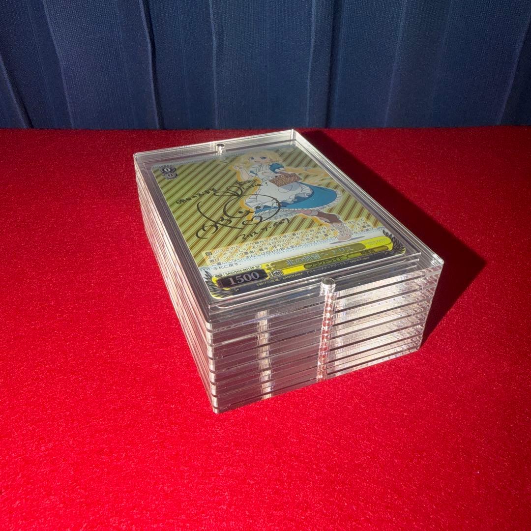 【専用中】ヴァイスシュヴァルツ ソードアート・オンライン サイン【ケース付】