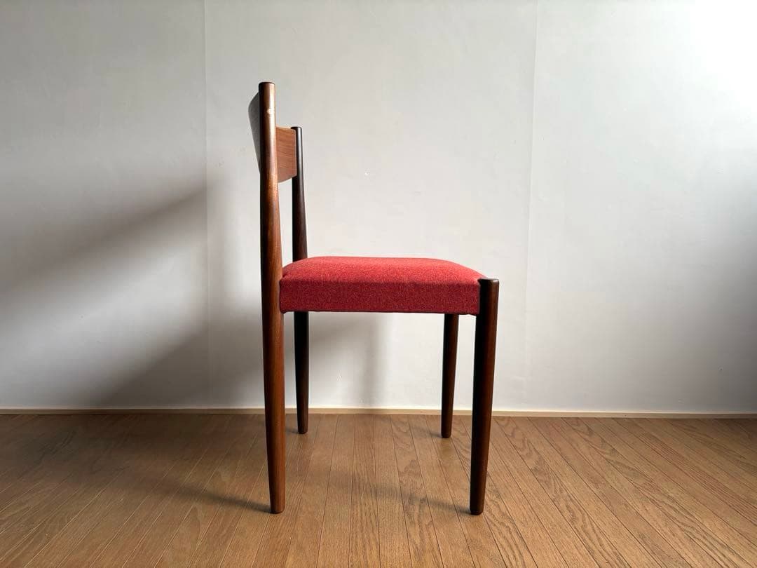 北欧デンマーク Frem Rojle社製 アームレスチェア ① ヴィンテージ家具