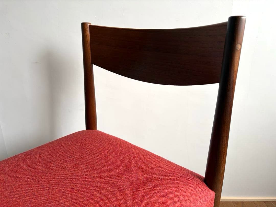 北欧デンマーク Frem Rojle社製 アームレスチェア ① ヴィンテージ家具