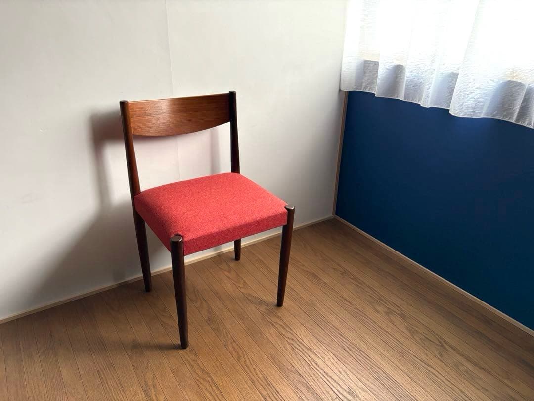 北欧デンマーク Frem Rojle社製 アームレスチェア ① ヴィンテージ家具