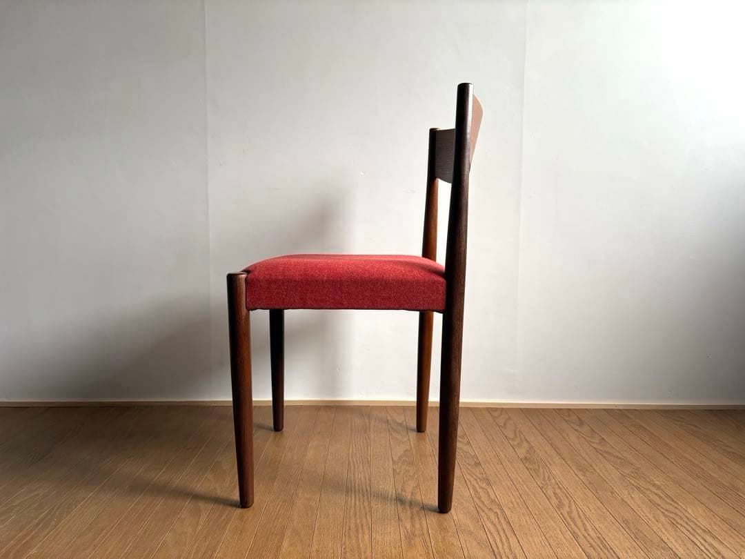 北欧デンマーク Frem Rojle社製 アームレスチェア ① ヴィンテージ家具