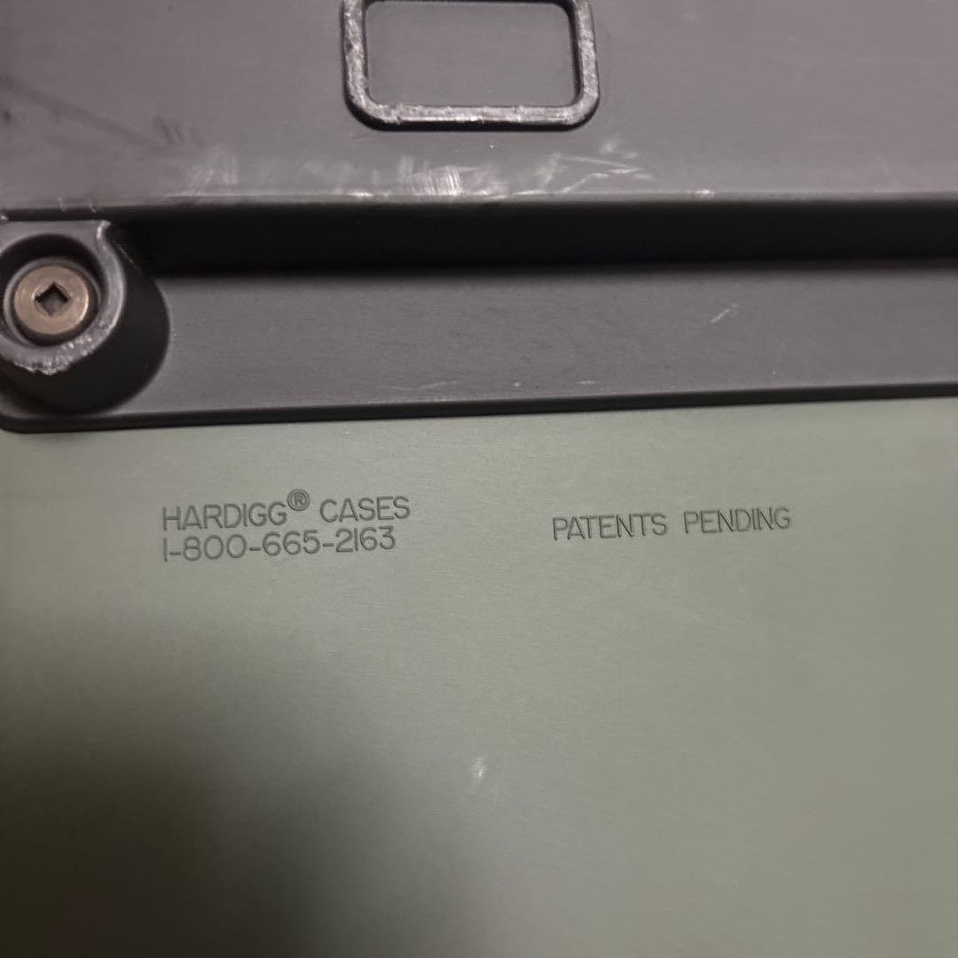 米軍放出品　HARDIGG STORM CASE キャリーケース　ODグリーン⑤