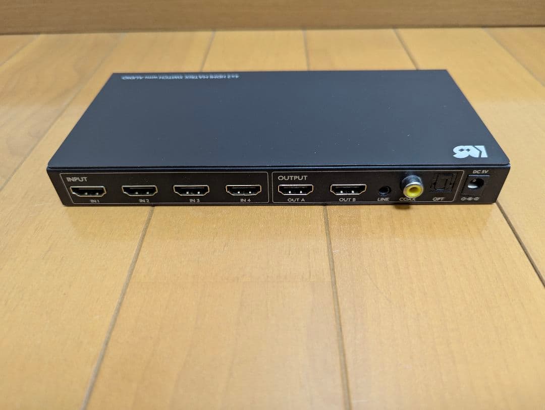 ラトック RP-HDSW42A HDMIマトリックス切替器