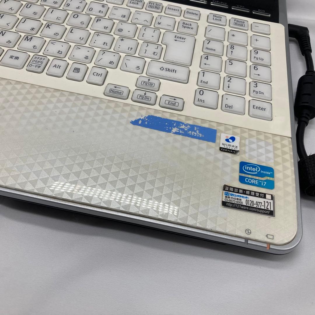 高性能 Core i7搭載　NEC ノートパソコン　バッテリー良好　オフィス