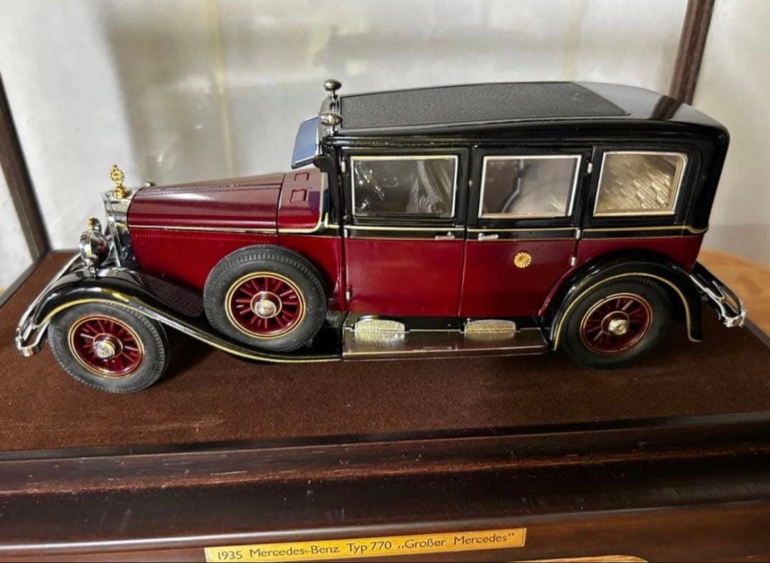 セール【認定書付】天皇陛下の旧御料車　レトロ　置物 メルセデス ベンツ770