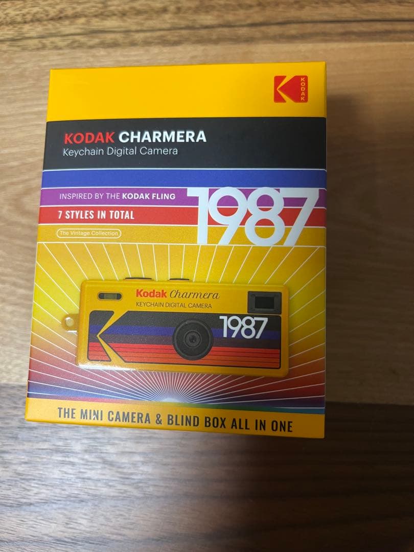 kodak charmera カメラ 1987 TYPE 06ブルーキーチェーン