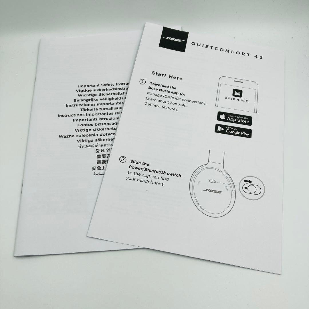 【￼￼未使用品】Bose QuietComfort 45 Headphones