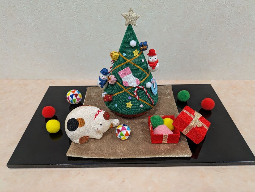 【1/10まで】京都 縮緬細工福ねこづくし ほのぼの歳時記 全12ヶ月まとめ売り