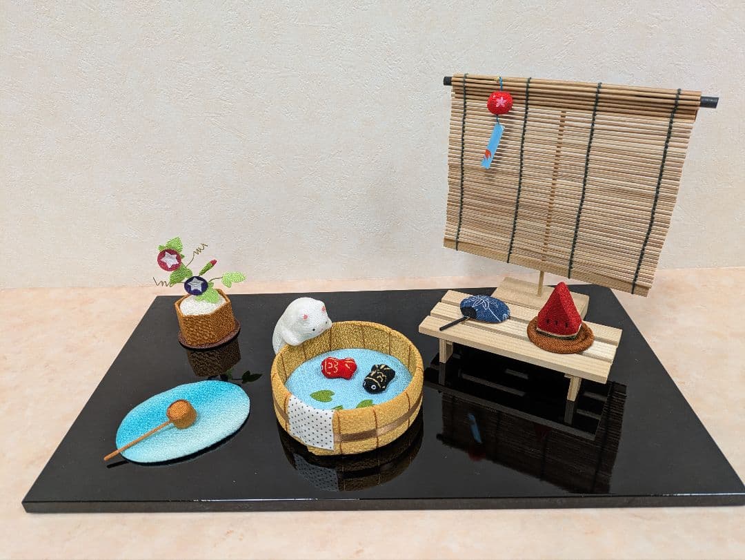 【1/10まで】京都 縮緬細工福ねこづくし ほのぼの歳時記 全12ヶ月まとめ売り