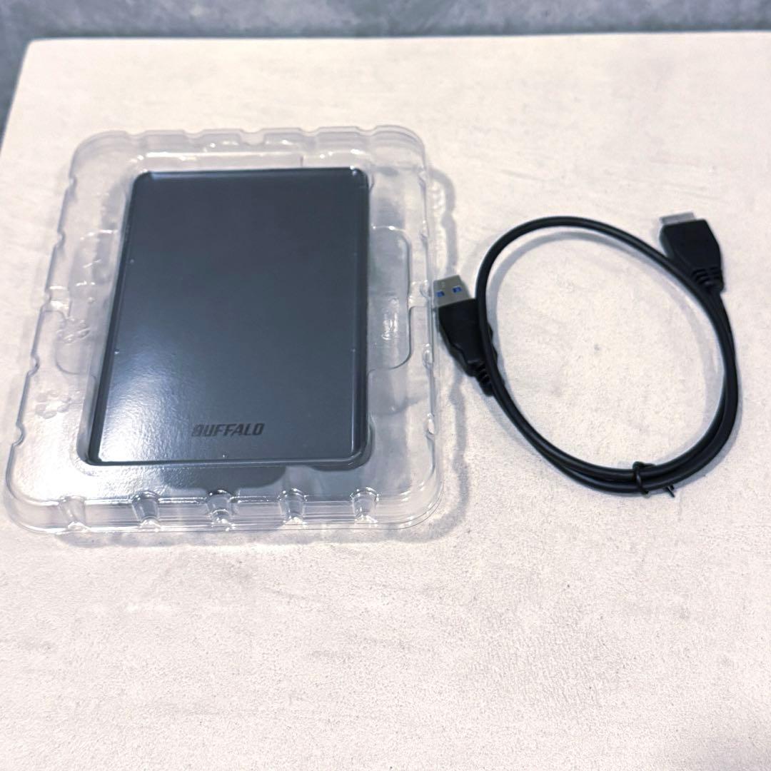 BUFFALO ポータブルハードディスク 4TB