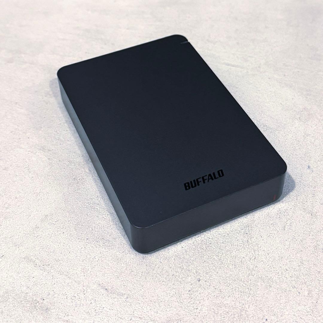 BUFFALO ポータブルハードディスク 4TB