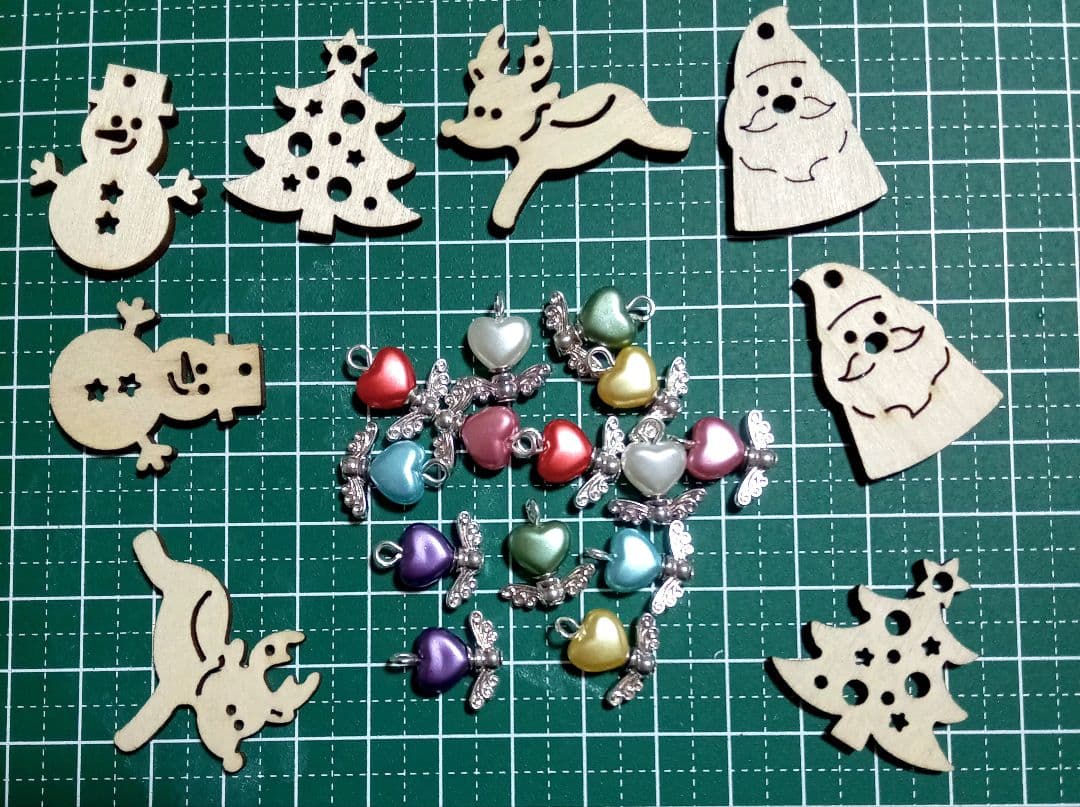 桜姫 ページ☆チャーム☆クリスマスパーツ☆セット