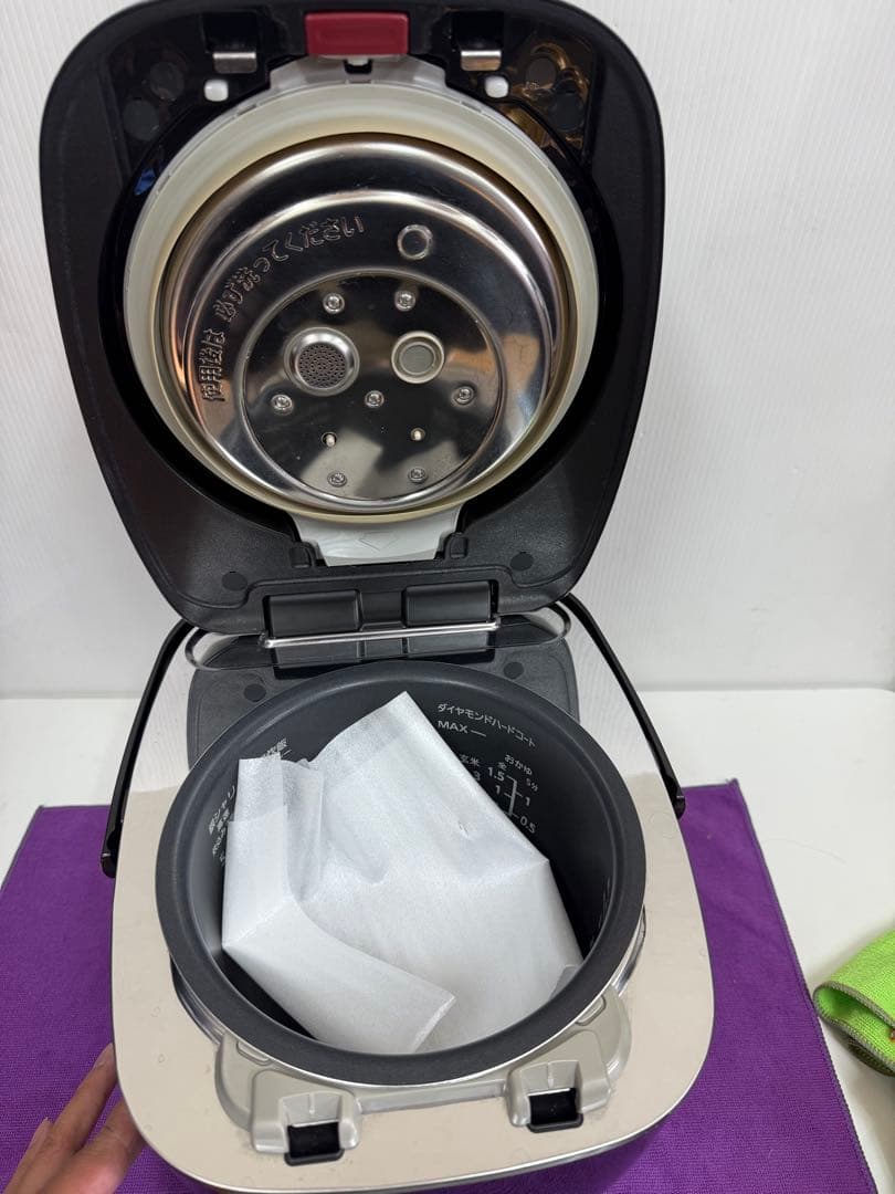 Panasonic スチームIHジャー炊飯器 SR-PA108 2019年製