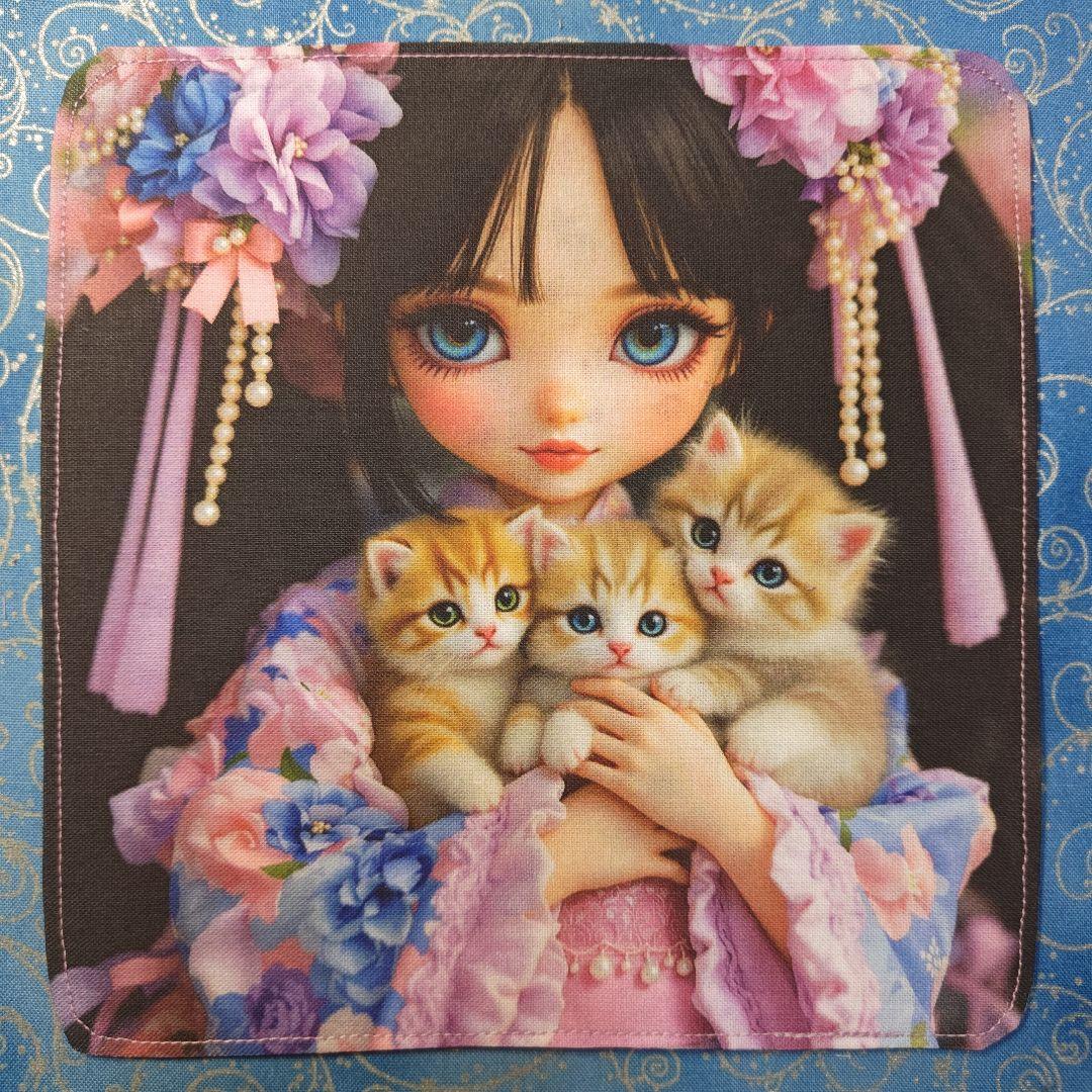 ご確認用　ファン子　ハンカチ　女の子柄17枚