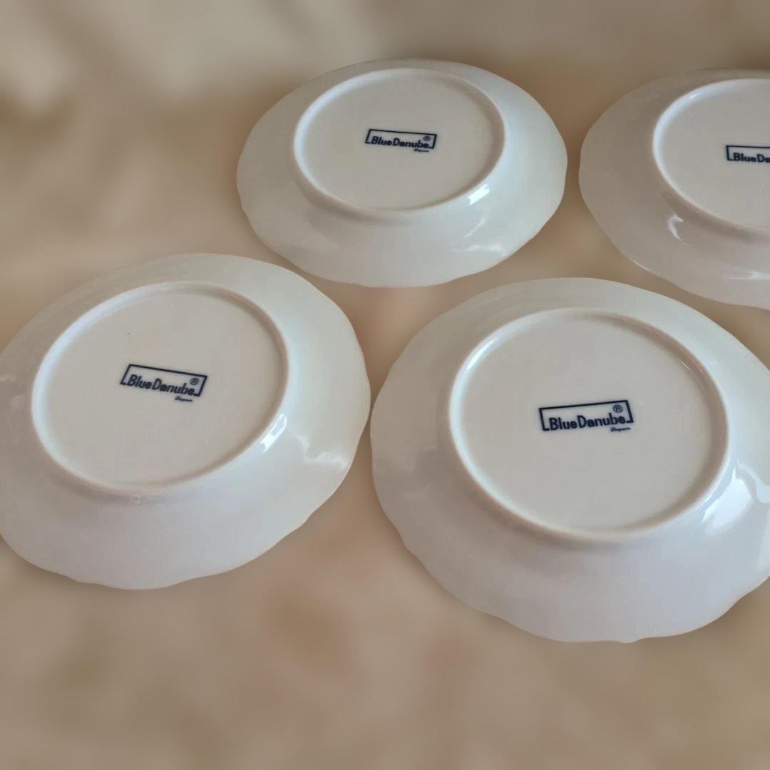 Blue Danube 青い花柄皿 小皿　5枚 大皿　6枚　まとめ売り