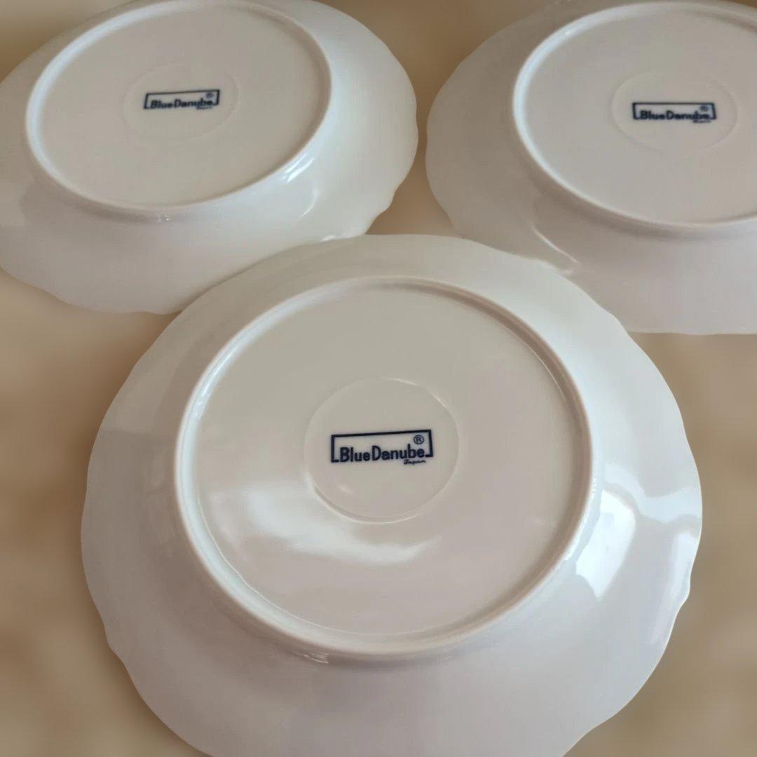 Blue Danube 青い花柄皿 小皿　5枚 大皿　6枚　まとめ売り