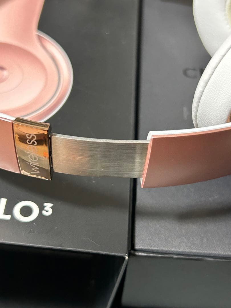 Beats Solo3 ワイヤレスヘッドホン ローズゴールド