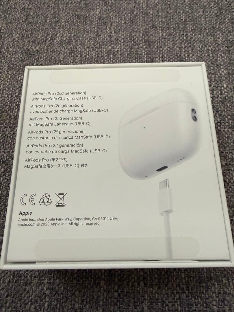 【美品】Apple AirPods Pro 2 USB-C MTJV3J/A