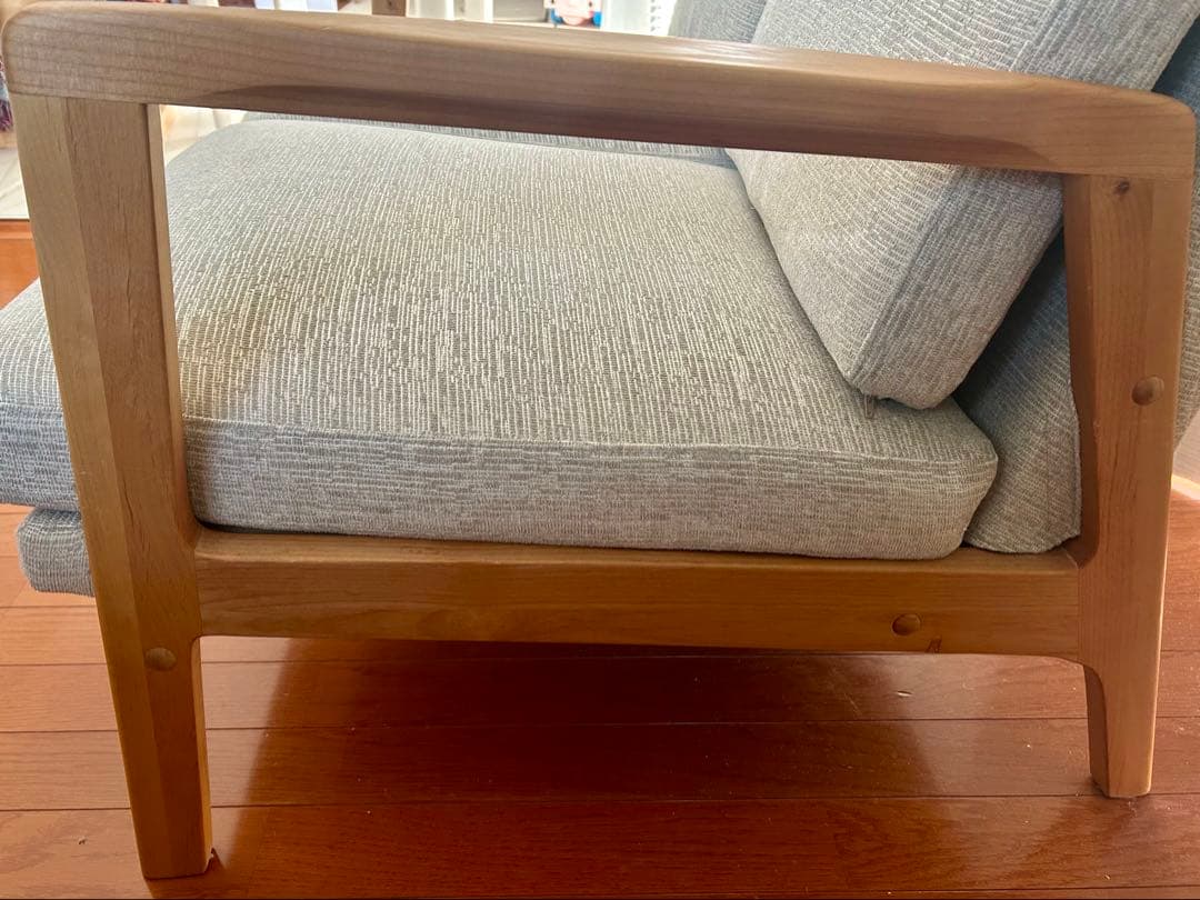 【2月で終了】Momo Natural MOSS SOFA 2人掛け　130㎝