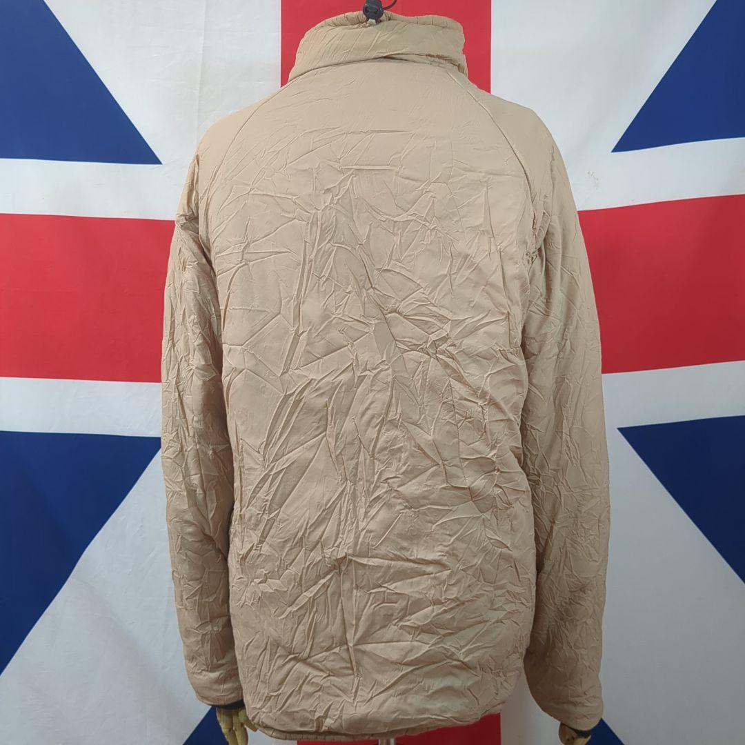 イギリス軍リバーシブルオリーブ/サンドサーマルジャケット（収納袋付）【実物美品】