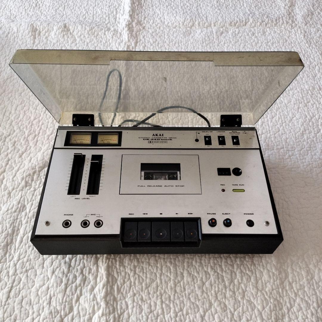 【動作確認済】赤井電機　AKAI　カセットデッキ　CS-34D　akai