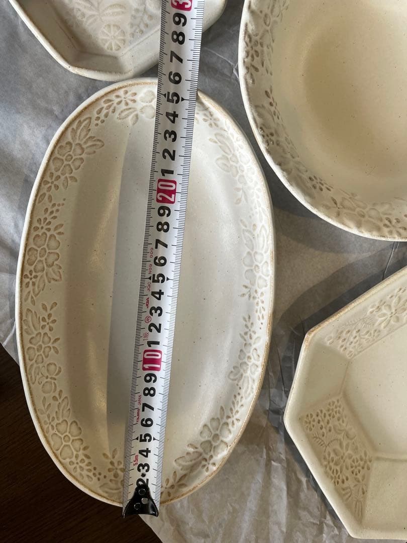 益子焼 わかさま陶芸 食器 皿 陶器 ホワイト