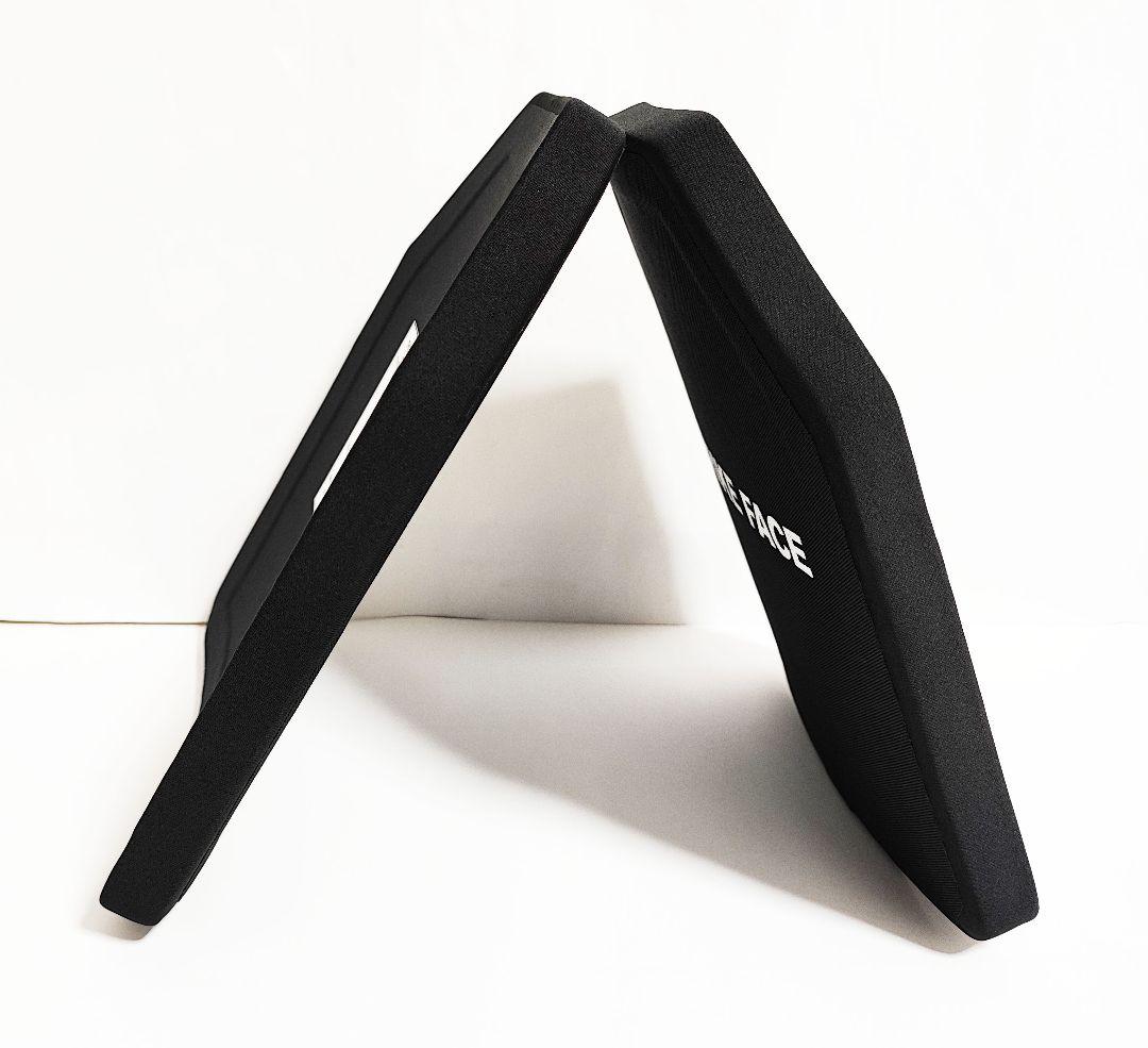 NIJ IV レベル４ 防弾プレート Sサイズ ２枚 Newtech 実物