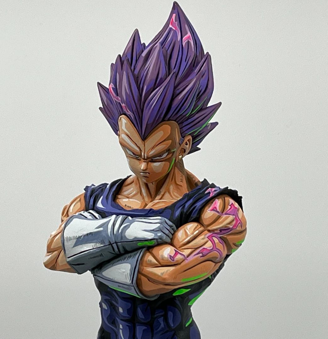 ドラゴンボール超 破壊神ベジータ 我儘の極意 二次元彩色 リペイント フィギュア