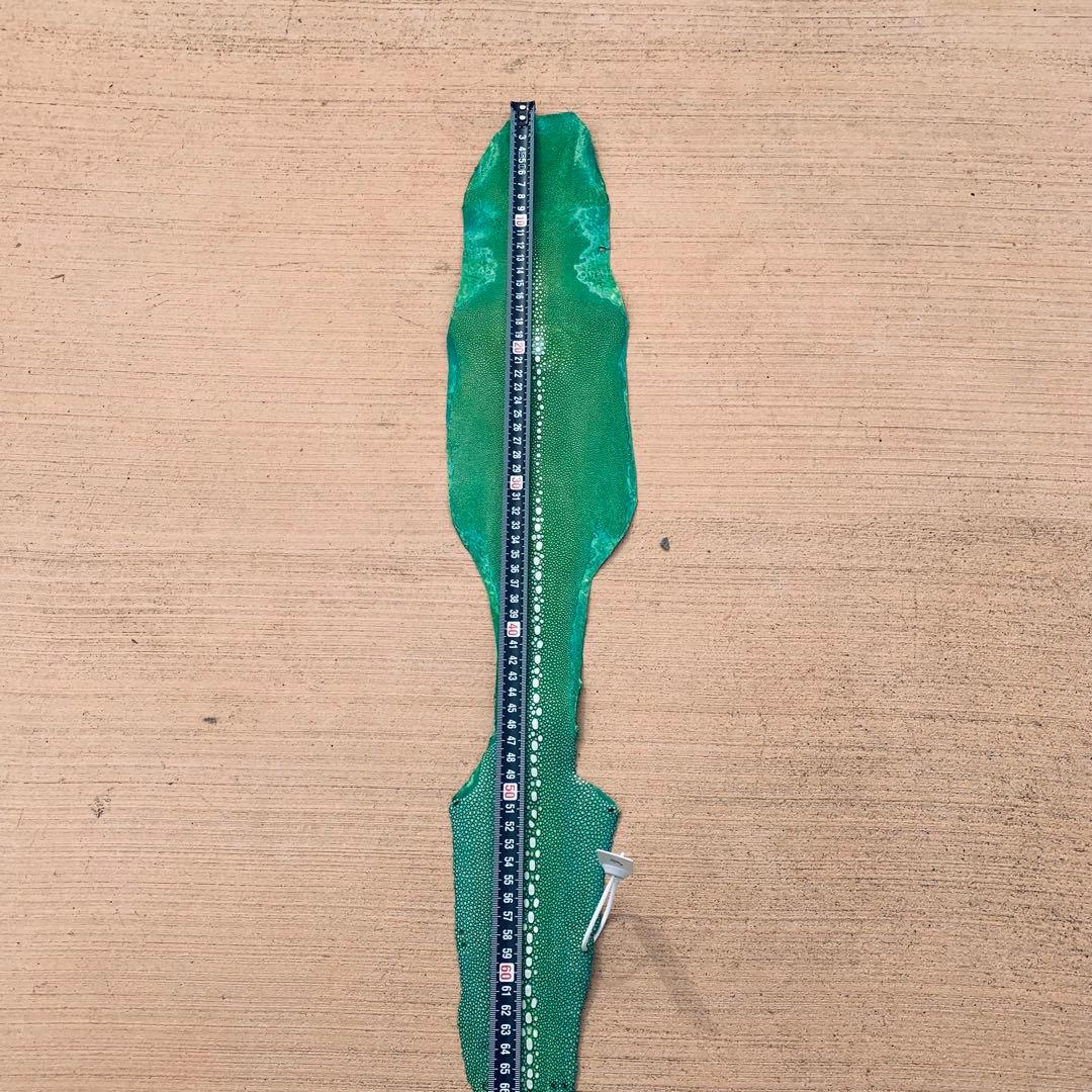 30 AA 連石 ローストーン エイ革 鮫革 スティングレイ スティングレー