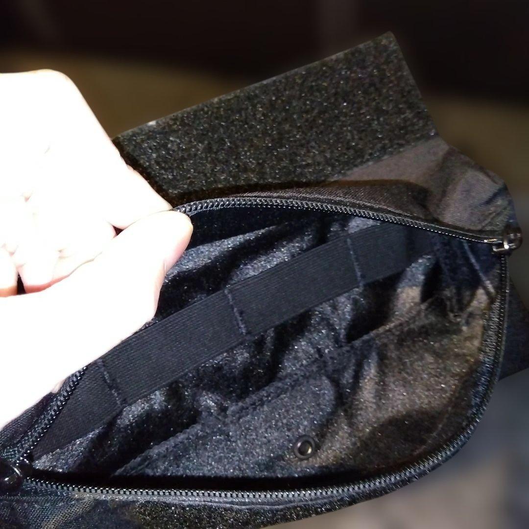 フェローコンセプト　実物　ドロップポーチ　ブラック