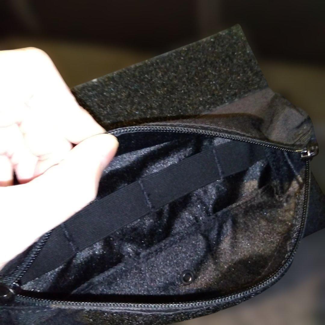 フェローコンセプト　実物　ドロップポーチ　ブラック