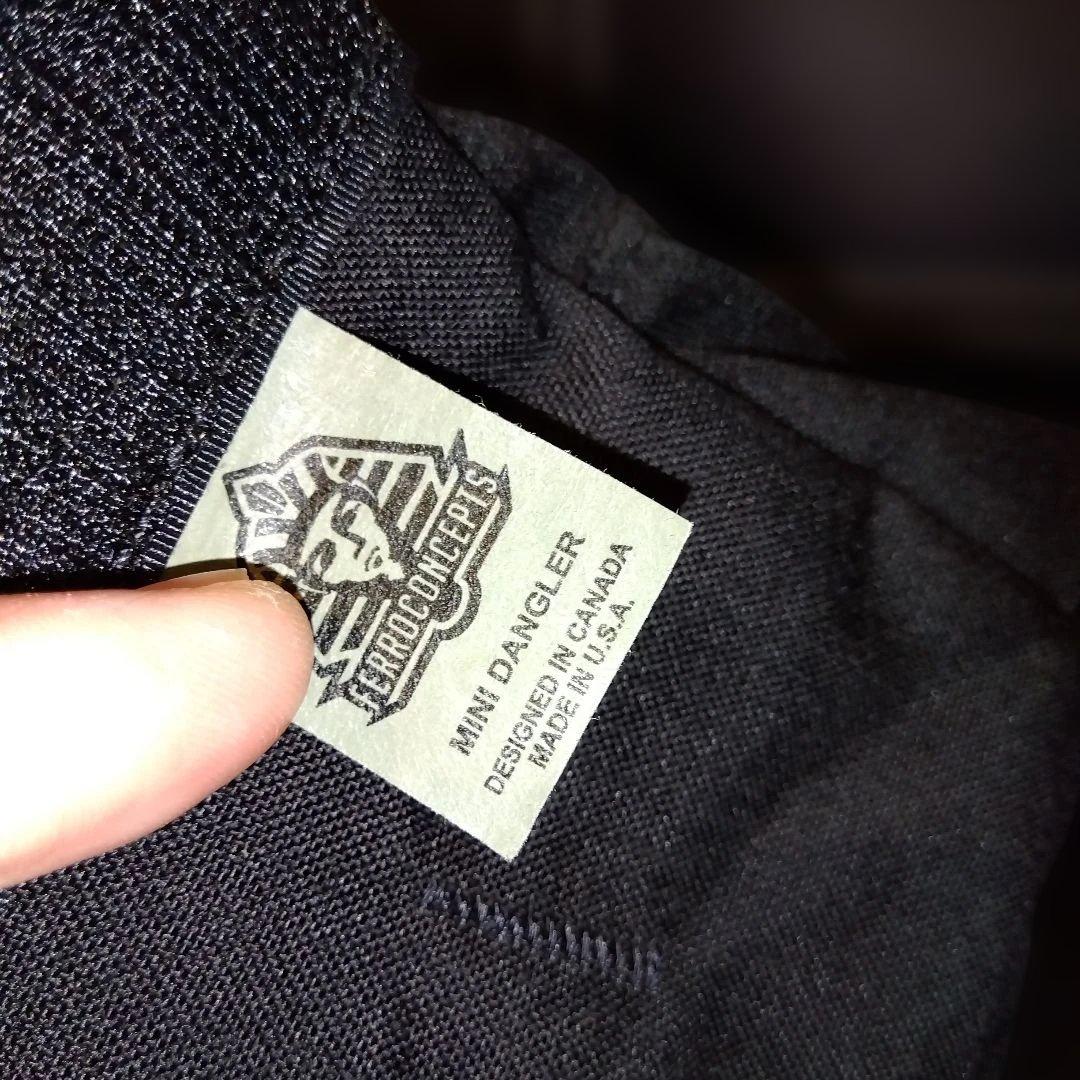 フェローコンセプト　実物　ドロップポーチ　ブラック