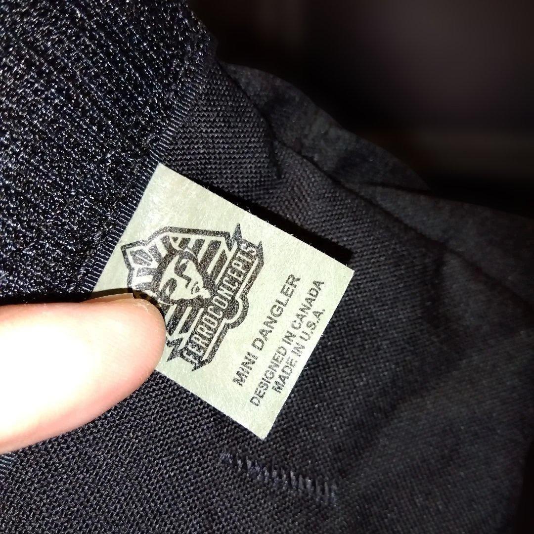 フェローコンセプト　実物　ドロップポーチ　ブラック