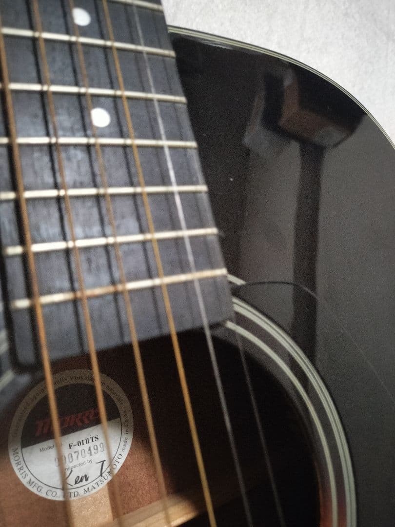 Morris モーリス ギター 小ぶり ケースオマケ多数 アコースティックギター