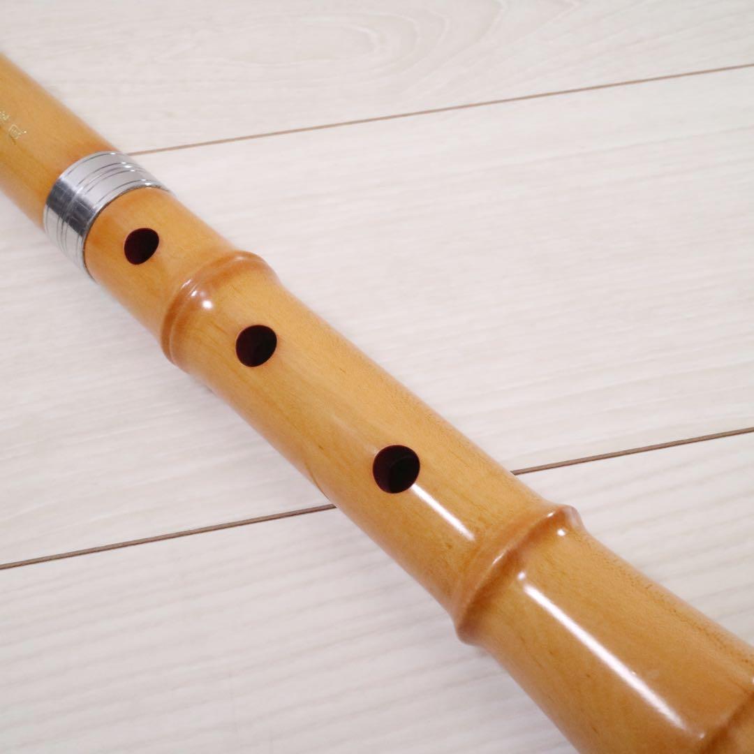 銘木尺八 清風 1尺8寸管 完全調律 正律管 尺八 琴古流