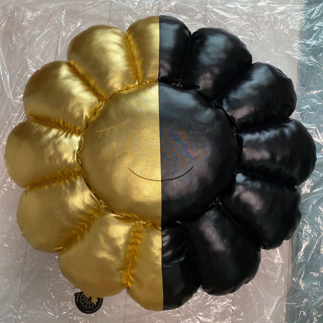 超激レア　村上隆TM × ヒカルHIKARU フラワークッション 光沢 1m